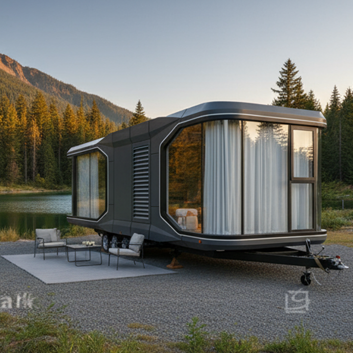 Mobile Home Can Be Built Quickly by Family Living Space Capsule