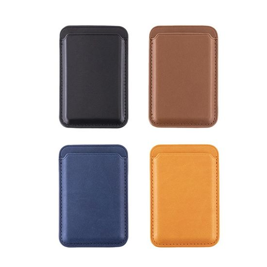 Phone Leather Wallet with Magsafe Magnetic Card Holder