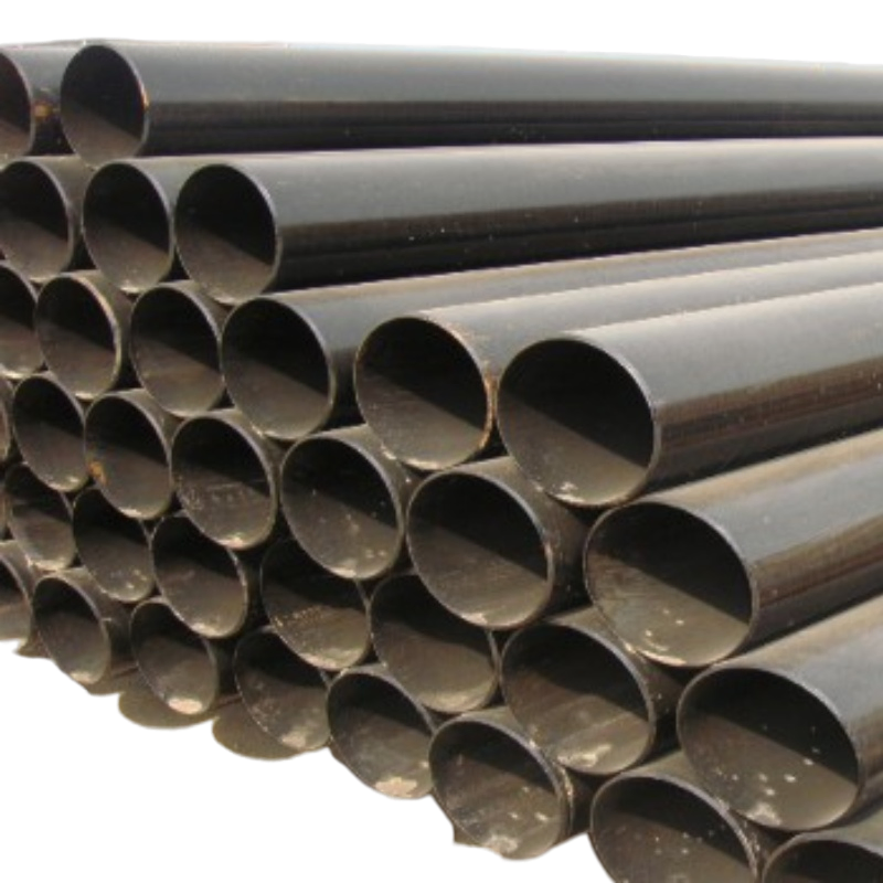 Heavy-Duty Hot-Dipped Galvanized Round Tube Steel Pipe with 300G/M² Zinc Coating - Premium Structural & Scaffolding Use Construction Pipe for Industrial Ap