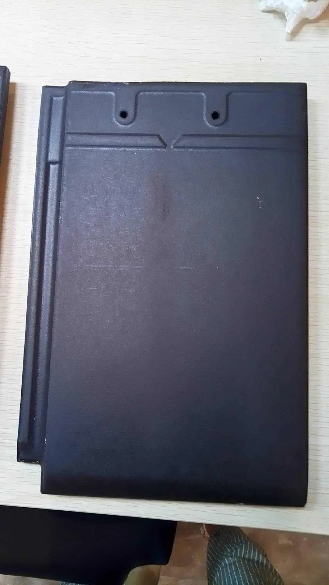 Manufacturer Houses Price Tiles Roofing French, Brick Chinese Ceramic Roof Tile Stone, Waterproof Black Clay Roof Tile Prices