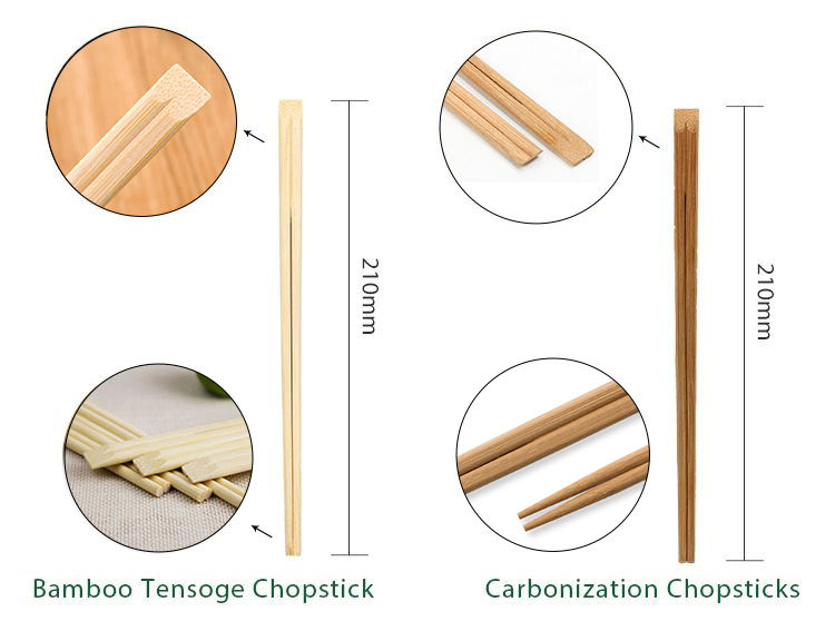 Full Paper Wrapped Customize Logo for Bamboo Chopsticks
