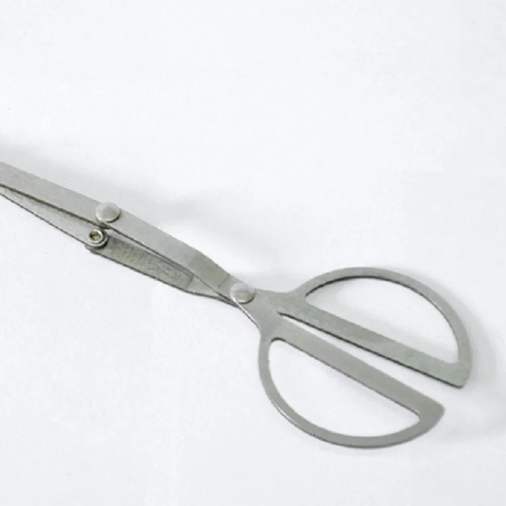 Pickup Tool Folding Tongs Scissor Shape Garbage Food Clip Barbecue Tool Bl13764