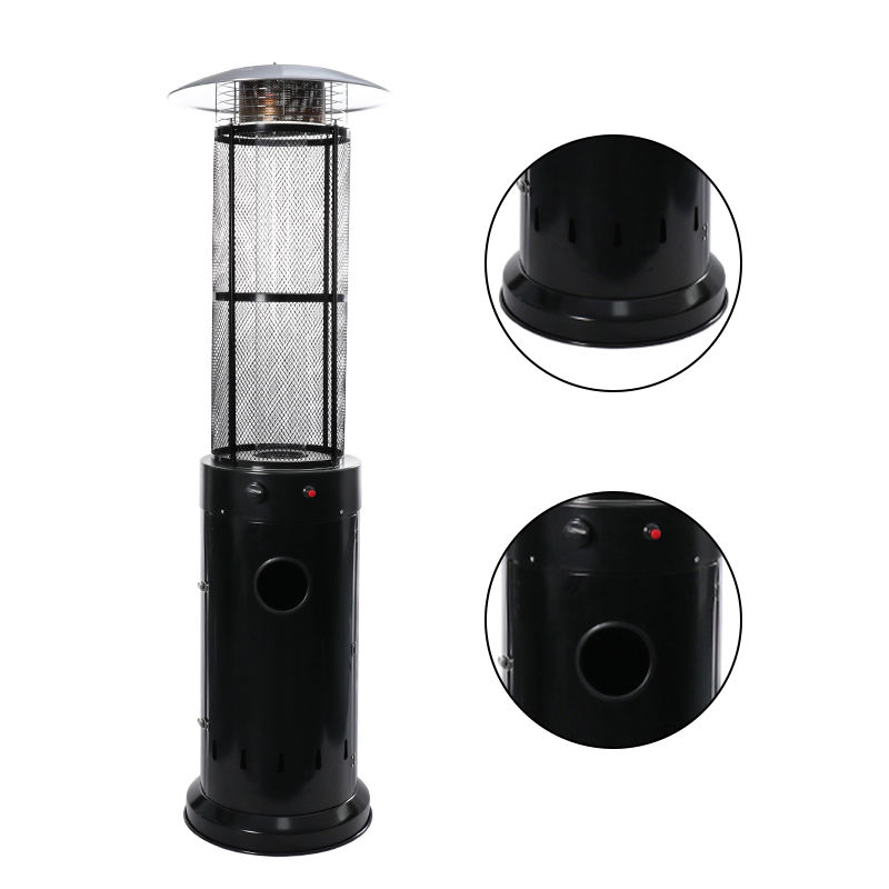 Umbrella Gas Heater Liquefied Gas Whole House Indoor Outdoor Courtyard Vertical Gas Heating Heater