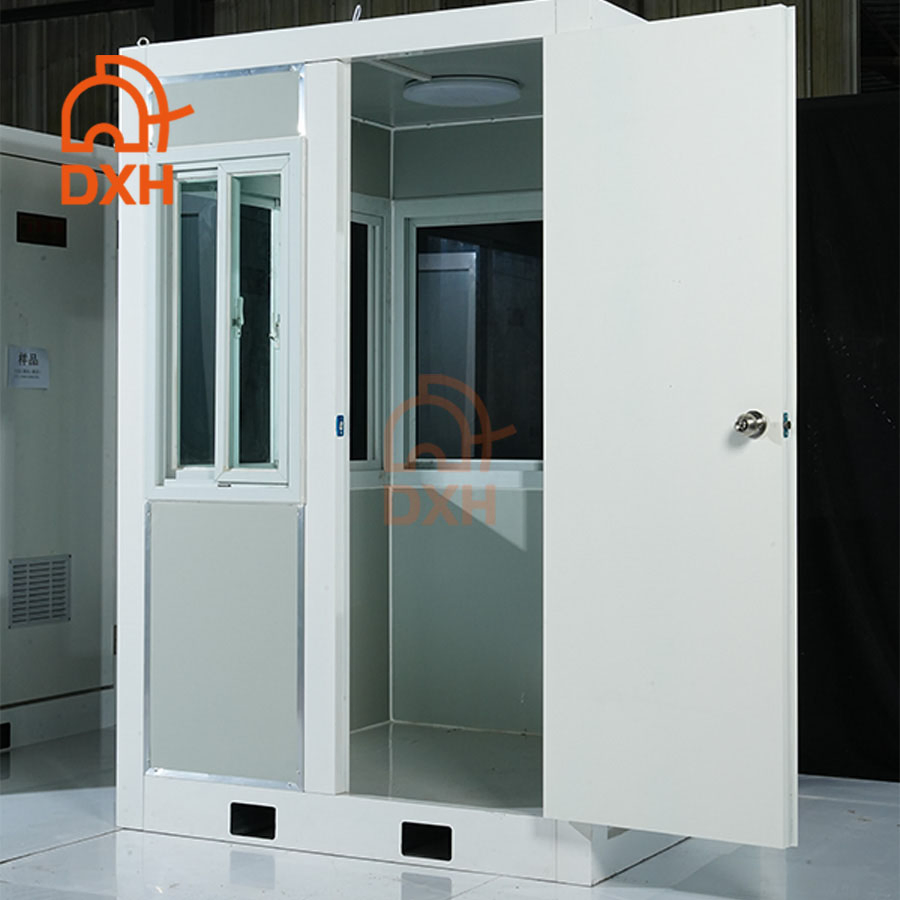 Dxh Outdoor Mobile Modular Security Guard Police Box Sentry Box Toll Information Booth Container House Home for South Africa