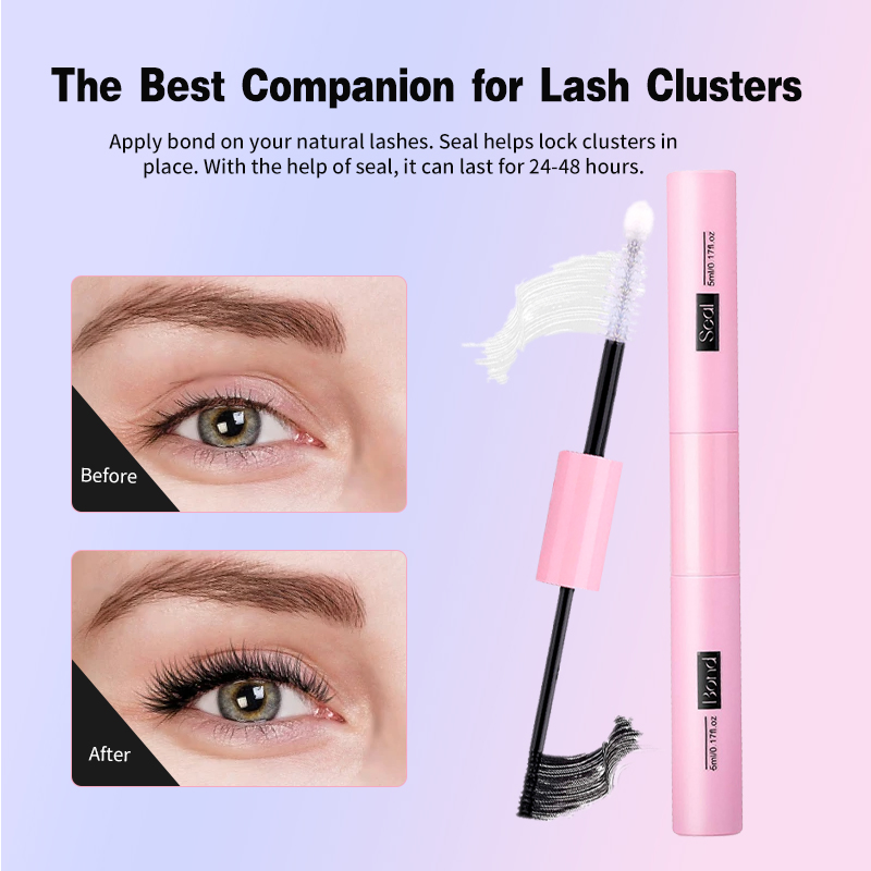2 in 1 Bond and Seal Glue Waterproof Long-Lasting Lash Glue