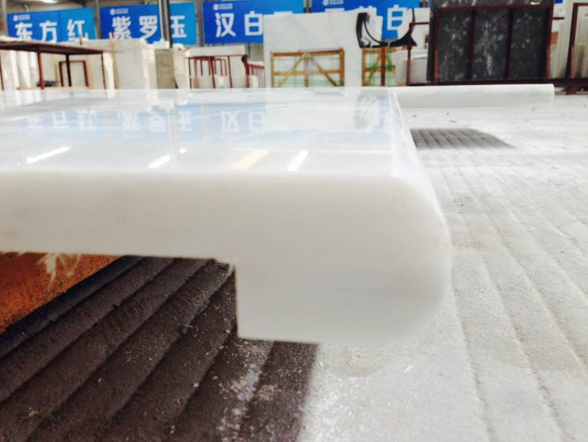 Мраморная плитка Oriental White для метро