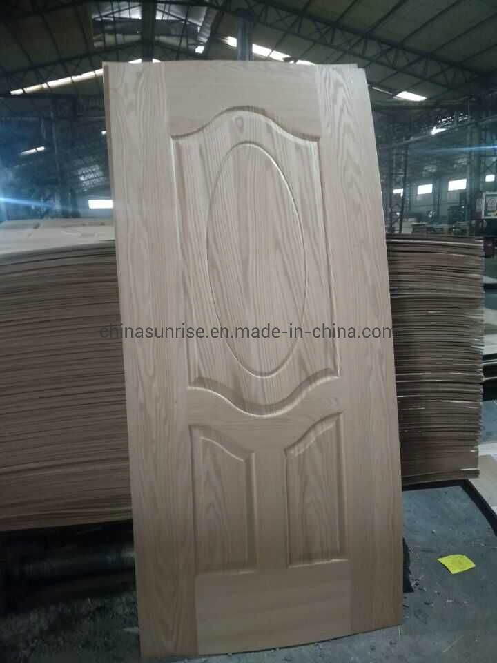 Nature Wood Veneer Laminated HDF/MDF Moulde Door Skin