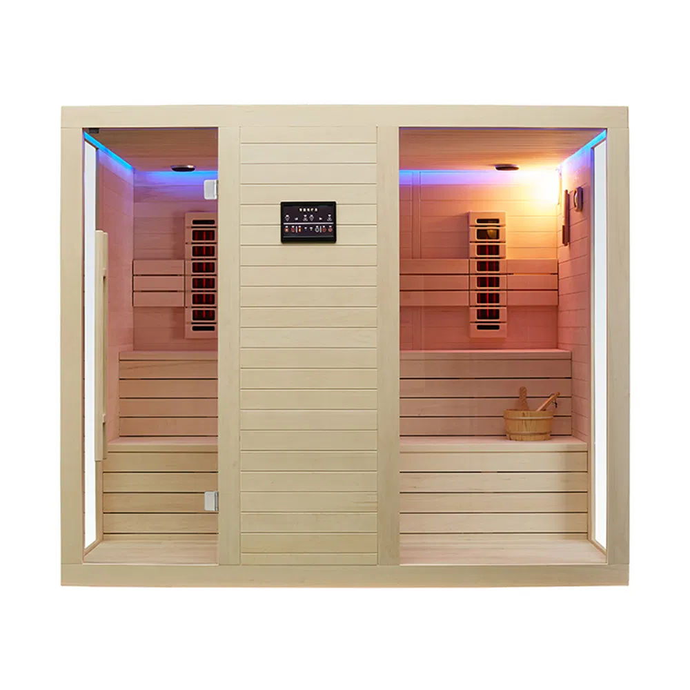 Финская сухая сауна на 4 персоны, большая