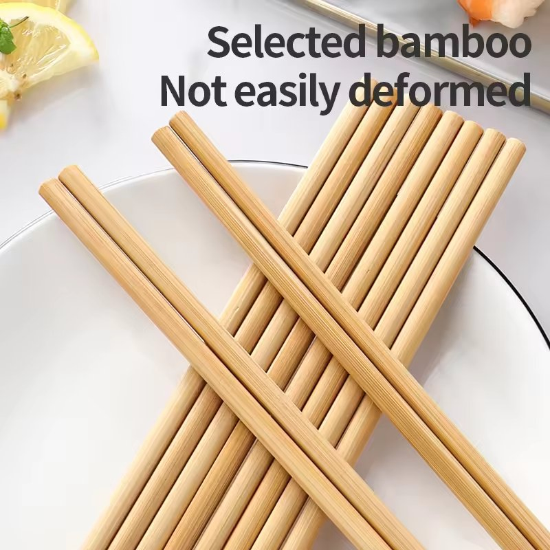 Best Sale Good Quality Restaurant Logo Custom Paper Sleeve Disposable Bamboo Chopsticks