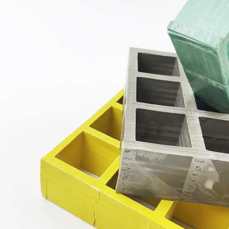 Custom Cut Edges Smooth Finish Safety FRP Grating