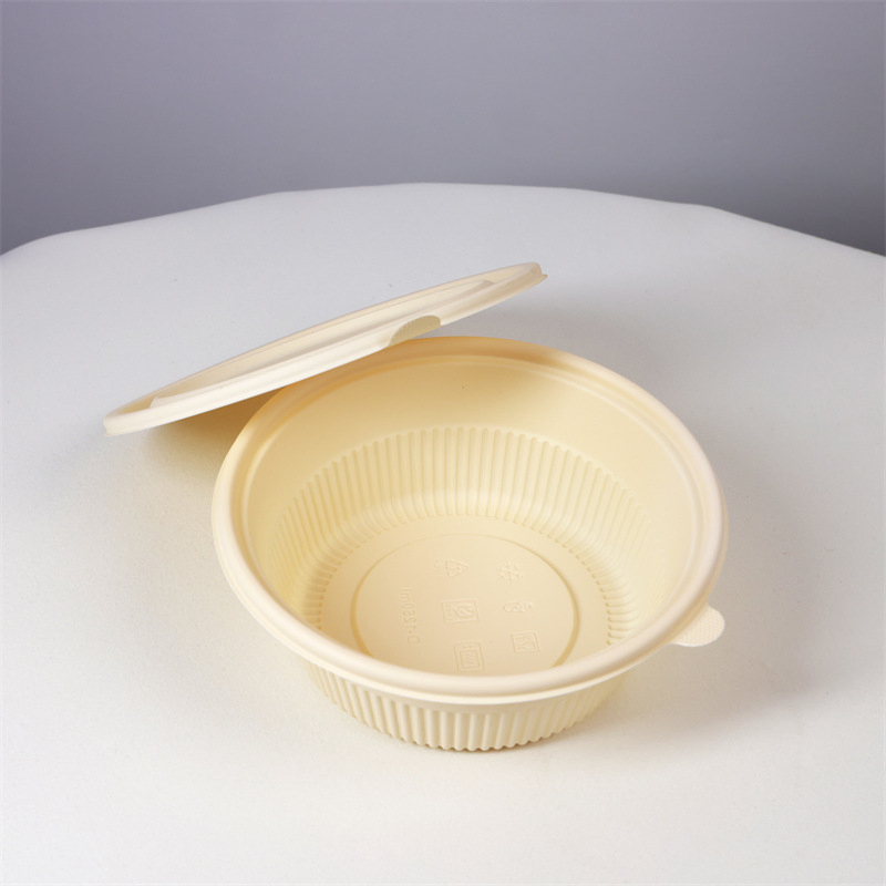 Customized Compostable Clamshell Take out Food Containers Degradable Disposable Sugarcane Lunch Box