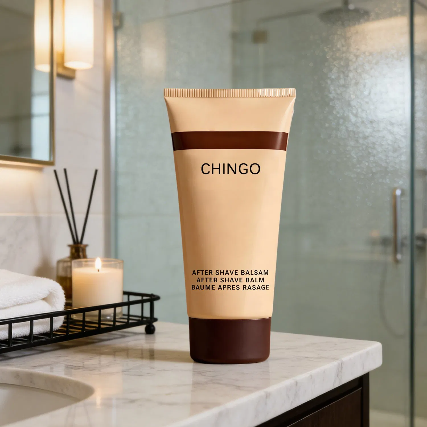 Soothing Repairing Men Aftershave Balm Fresh Moisturizing Smooth Cream