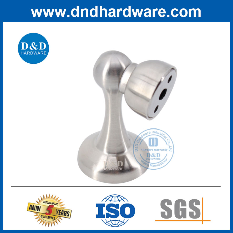 Simple Design of Magnetic Door Stopper Made in Zinc Alloy