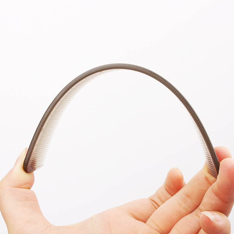 Plastic Bio Degradable Material Detangling Hair Massage Comb Wide Tooth Comb Wholesale