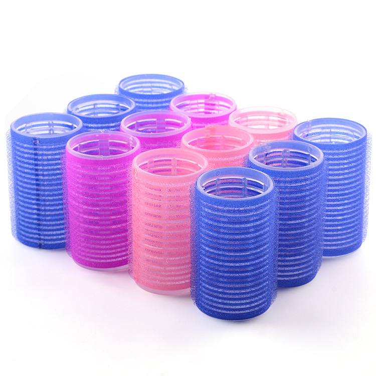 Набор бигуди 12 шт. пластиковые, самозакрепляющиеся