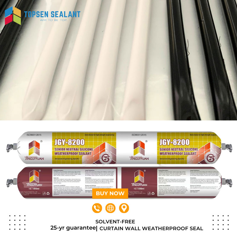 UV & Aging Resistant, Non-Sag Silicone Sealant for Facade and Glazing