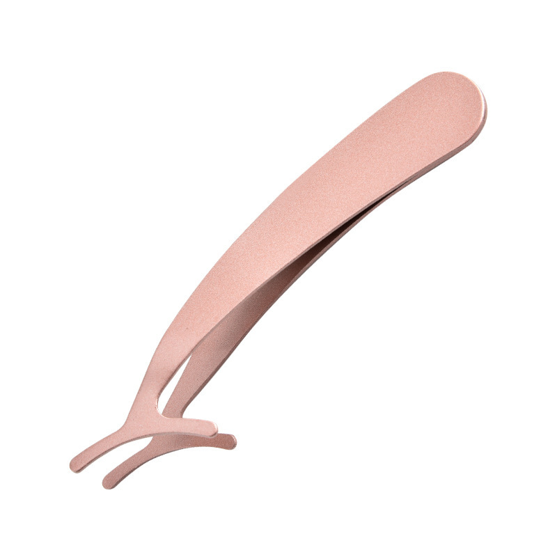 Reusable Stainless Steel Seahorse Lash Clip Rose Gold Beauty Tool Eyelash Applicator