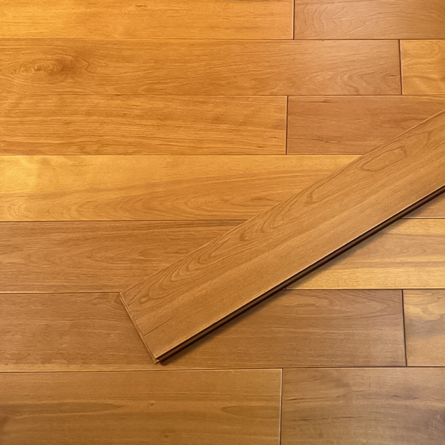 Sustainable Birch Wood Flooring with Easy Click Lock Installation
