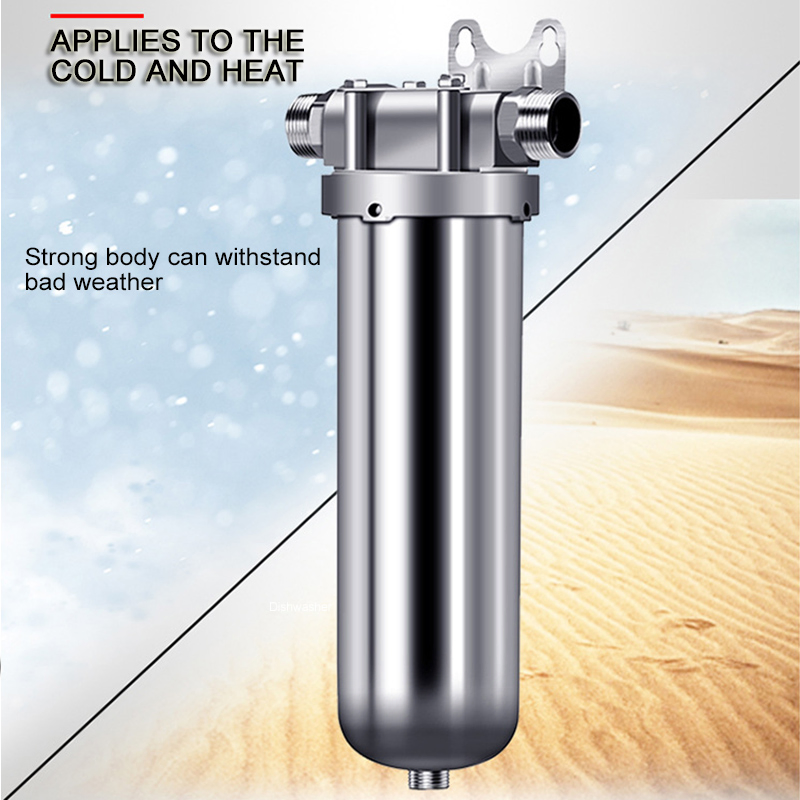 Stainless Steel Filter Housing for 10''filter 3/4in NPT Water Filter Housing