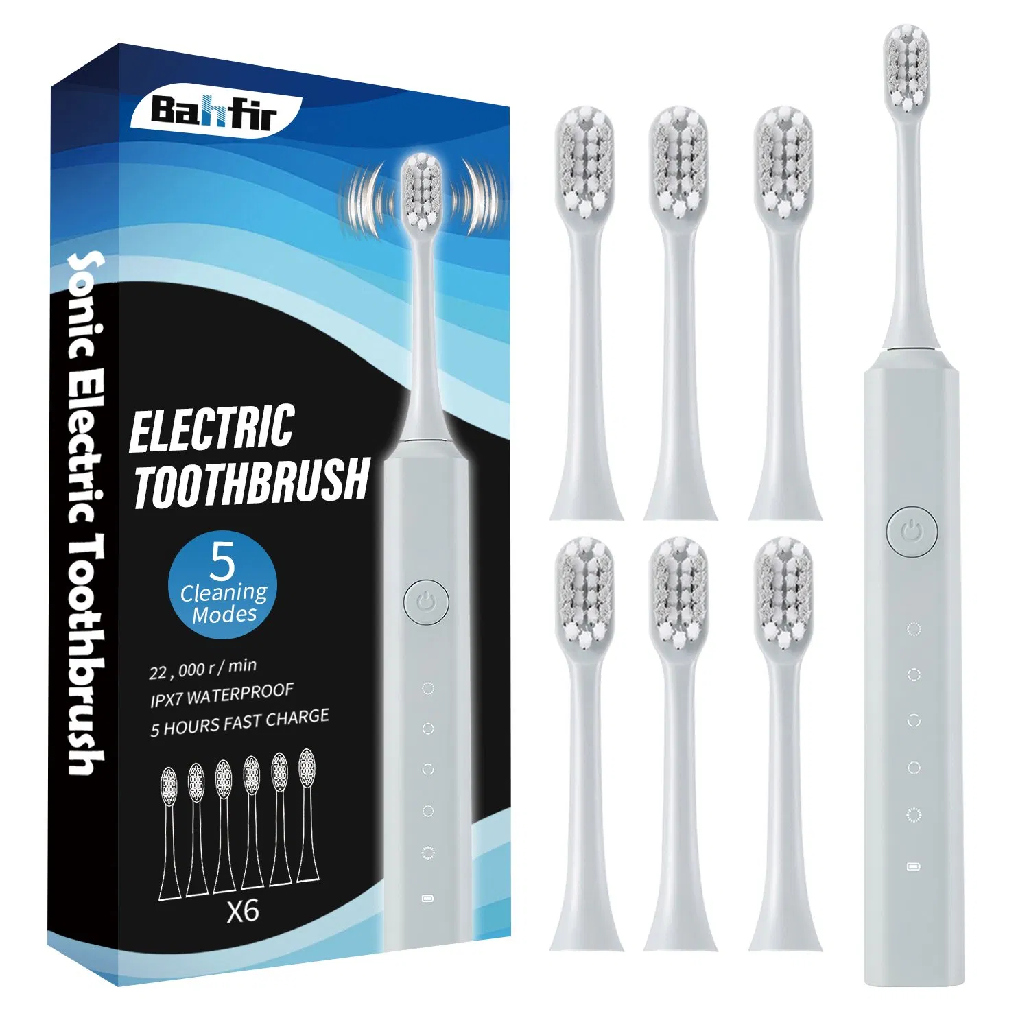 2024 Adult New Electric Toothbrush Home Use USB Power Cleansing Electric Toothbrush
