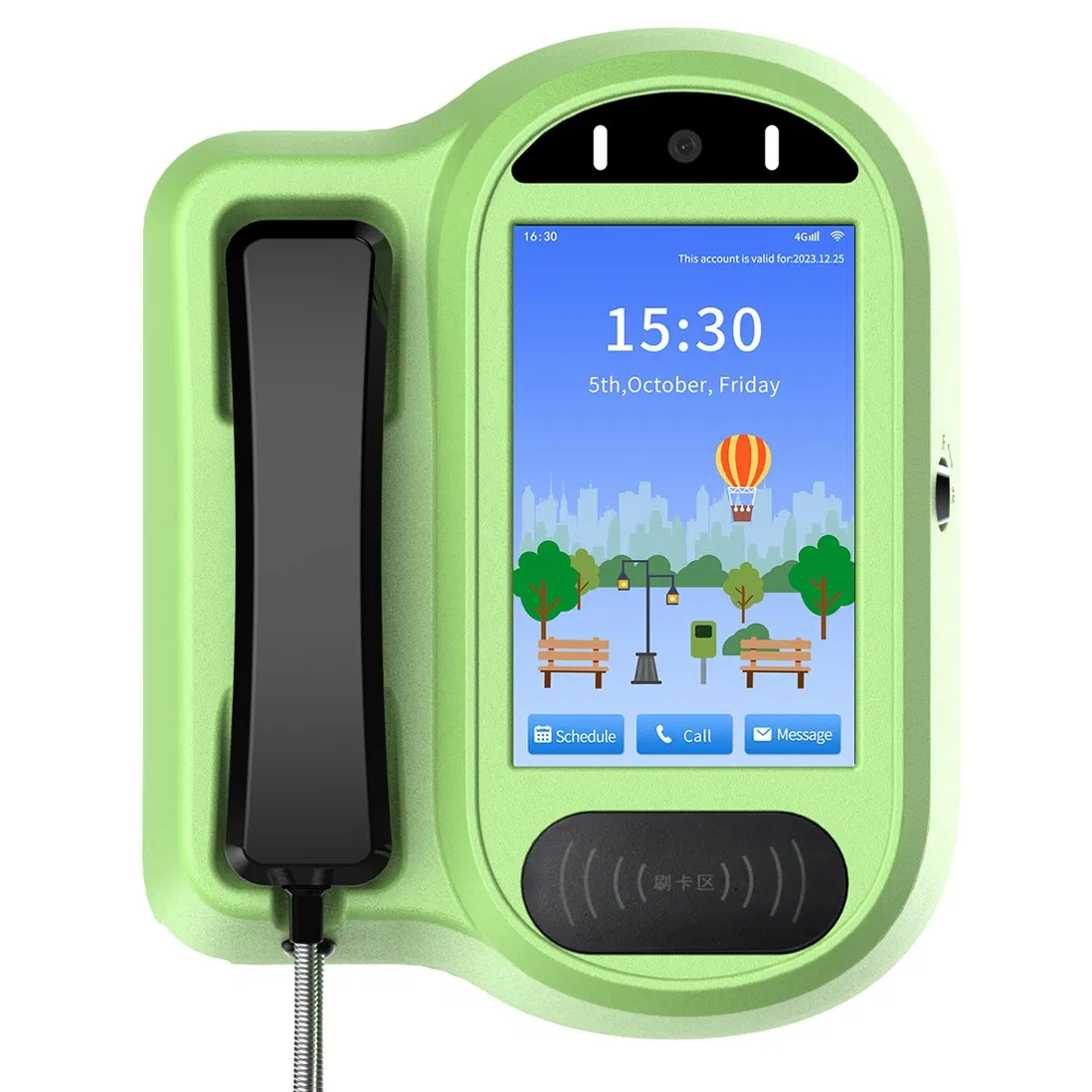 4G Volte Wireless Outdoor Payphone LTE Video Phone for Public
