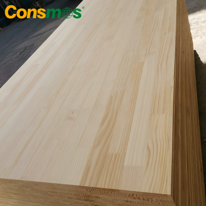Factory Price Natural Color Radiata Pine Finger Joint Wood Timber Board Plywood for Making Furniture