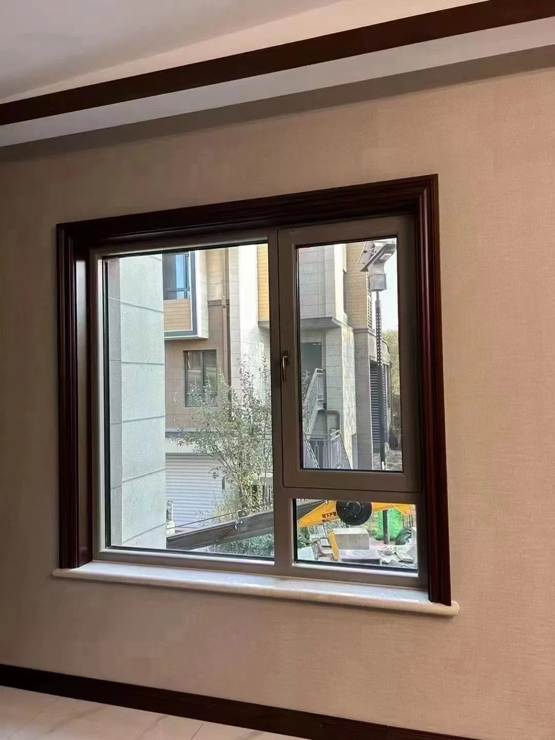 Free Design High Quality Minimalism Narrow Frame Aluminum Double Glazing Glass Window for Home Interior