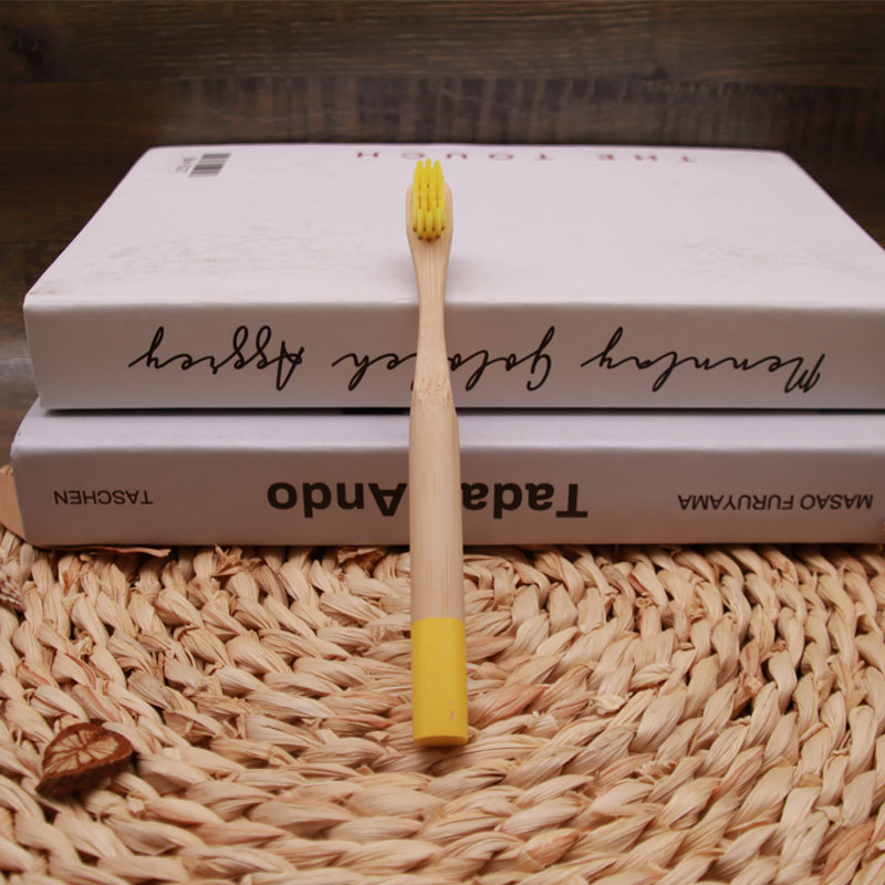 100% Biodegradable Zero Plastic Eco-Friendly Bamboo Toothbrush