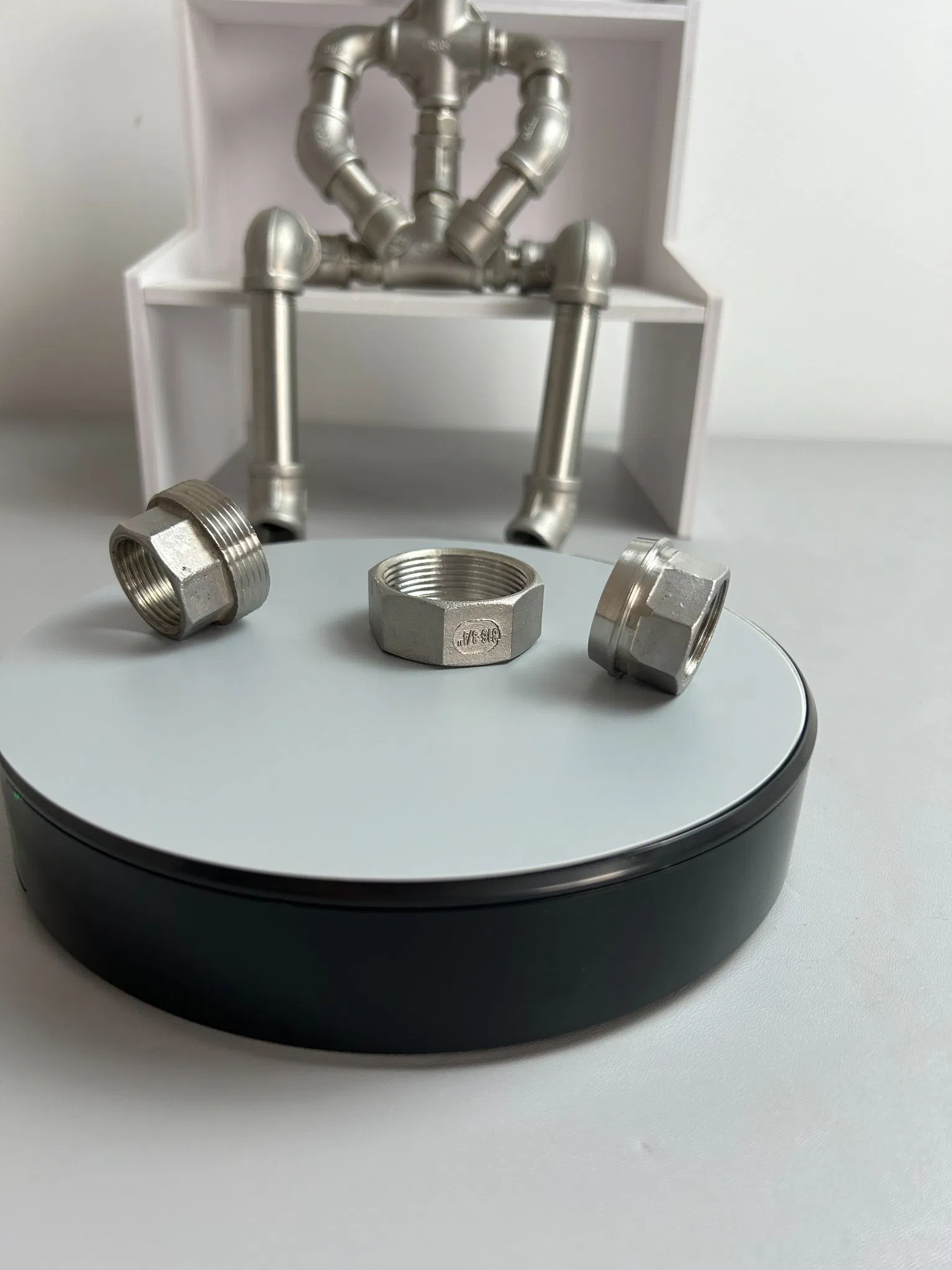 Quality NPT/BSPT 201 304 316 Street Union with Gasket OEM/Od Support