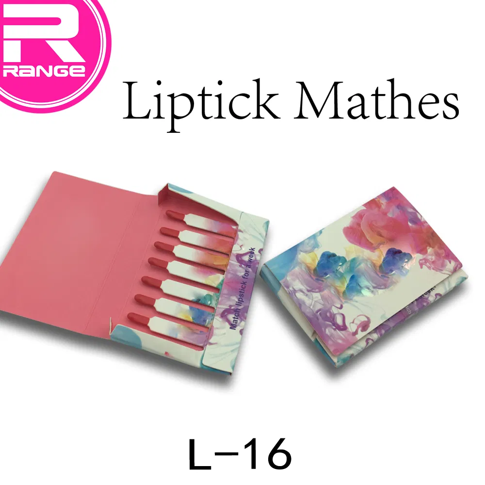 Same Red Cosmetics Small Explosion Matches Lipstick Makeup Artifact Ins Super Hot OEM