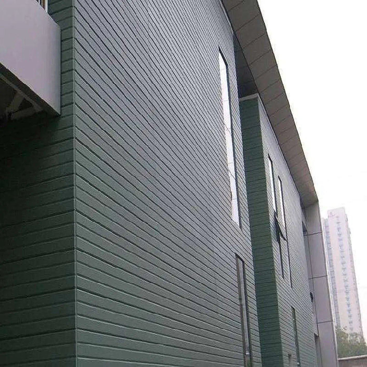 Waterproof Non-Asbestos Construction Fiber Cement Fireproof High Strength Wall Cladding Board