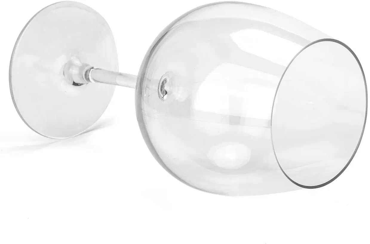 12.5-Ounce Unbreakable Wine Glass Acrylic Plastic Stem Wine Glasses for Beran & Steorra Wines Berger Bergstrom