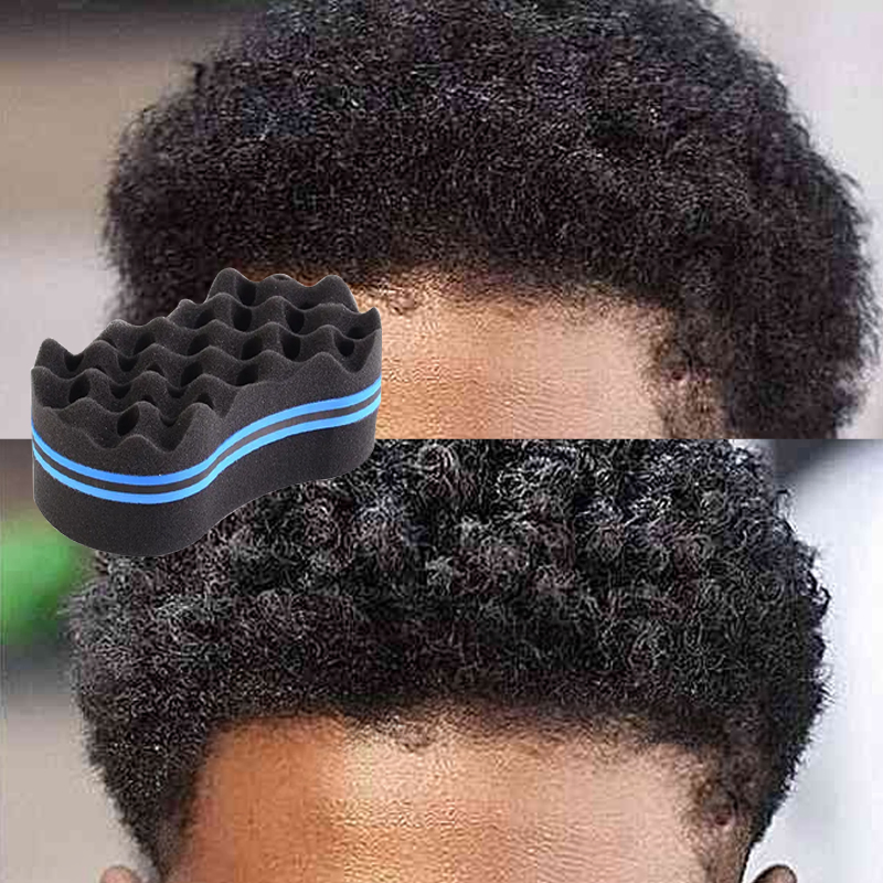 Curl Sponge New Magic Durable Two-Sides Other Hair Styling Tools Black Men Sponges for Hair