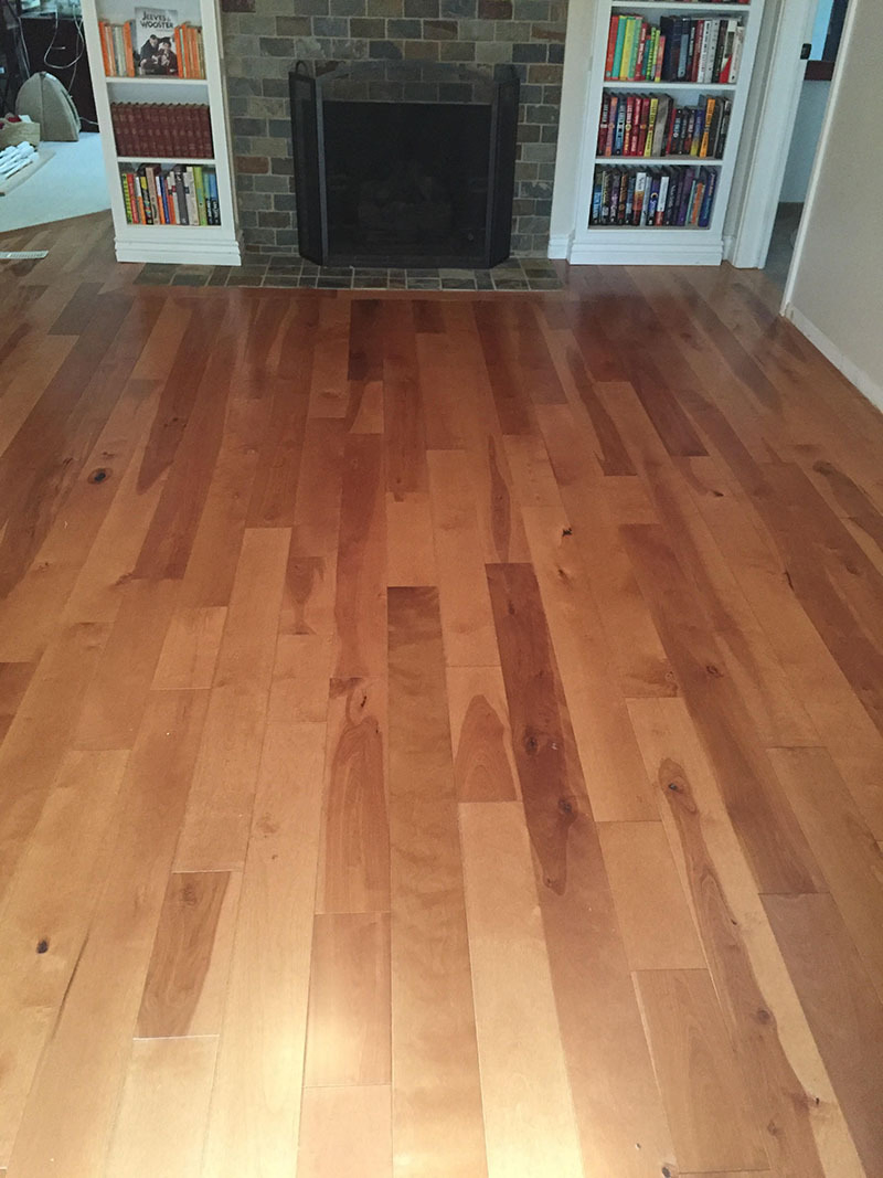 15mm Solid Wood Timber Flooring Eucalyptus Hardwood 3 Layers Engineered Wood Floor