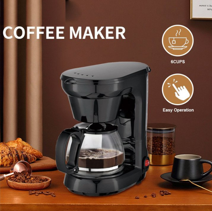 Coffee Machine, Coffee Maker, Home Automatic Small Coffee Maker, Drip Coffee Pot