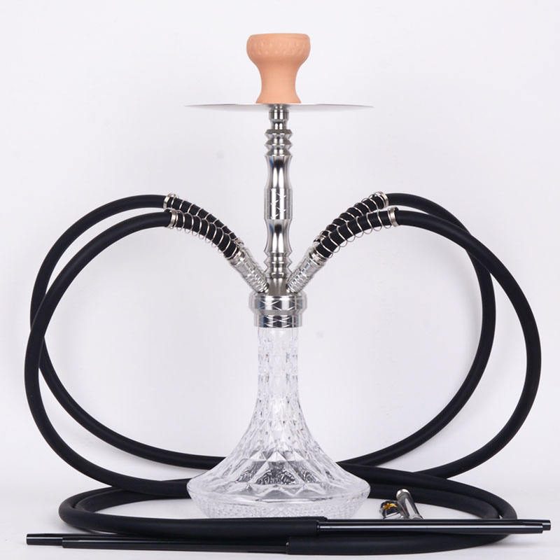 Factory Customized Hot Selling German Aluminum Alloy Four-Tube Hookah