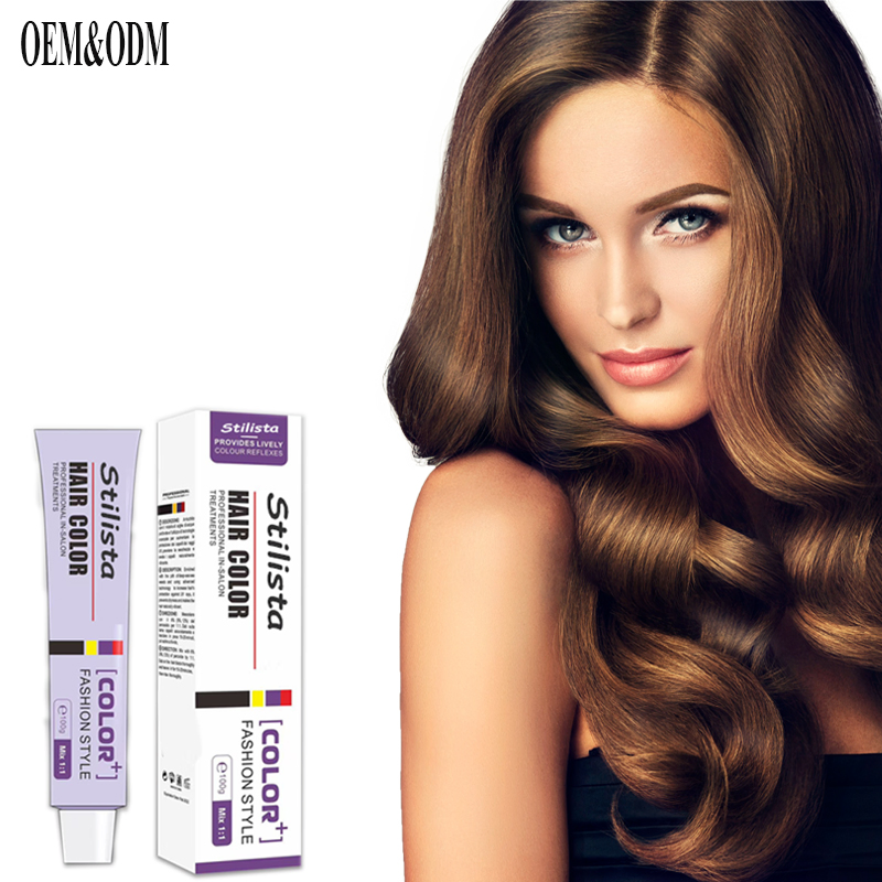 OEM ODM 76colors Permanent Professional Salon Use Ammonia Free Hair Color Cream