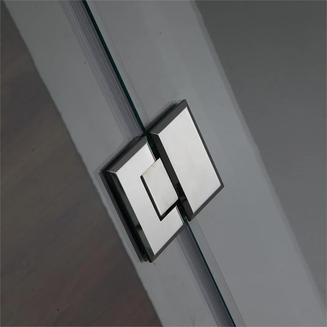 Premium Bathroom Shower Enclosure with Aluminum Handle and Acrylic Basin (JJ4407)