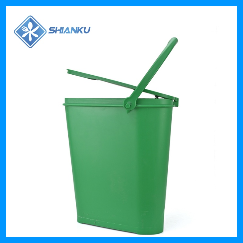 Shianku Industrial Food Grade 6 Liter Small Plastic Bucket with Lid