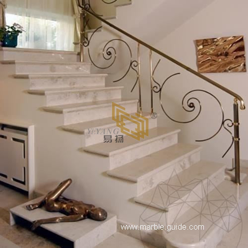 Natural Polished/Tumbled Beige/Cream/White Limestone Surface Stone Slab for Paving Brick/Wall/Floor/Stairs/Cladding/Outdoor Projects Stone