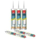 Gp Neutral Waterproof Clear White Silicone Glass Sealant Adhesive