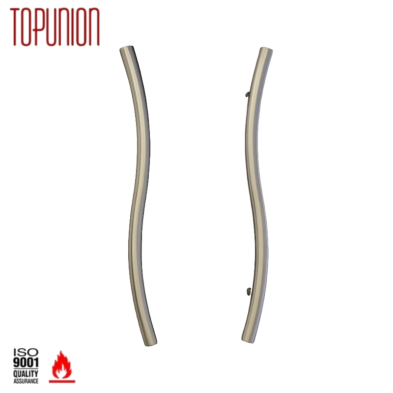 Stainless Steel Frameless Glass Door Round Tube Pull Handle