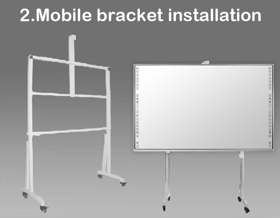 smart classroom 83" 86" 96" 106" Infrared Interactive whiteboard for teaching