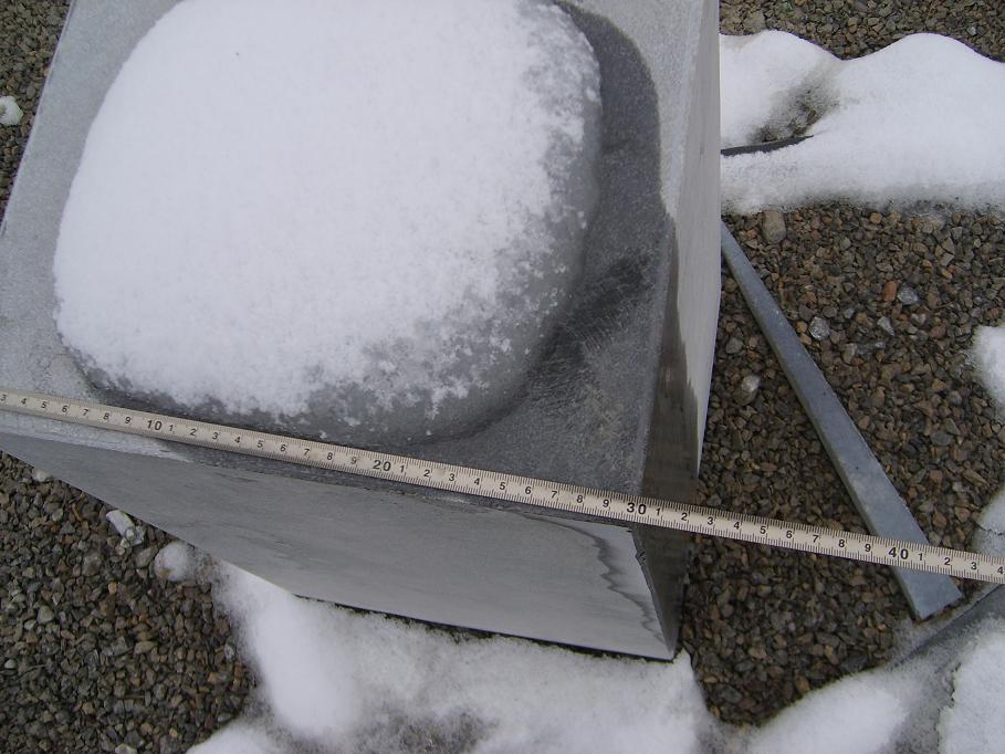 Popular and Cheap G603 Light Grey Stone Pot for Garden Decorations