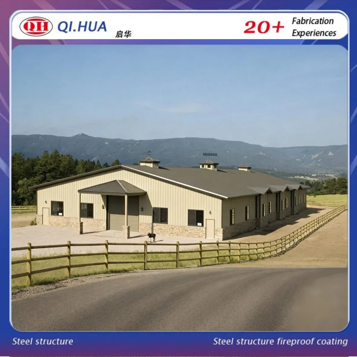 Prefabricated Agricultural Warehouse for Safe Grain Storage and Modern Farm Management