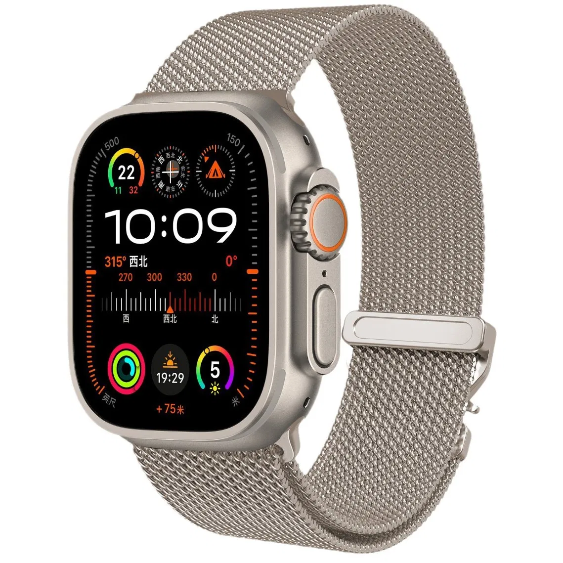 Premium Quality Customizable Stainless Steel Mesh Band for iWatch