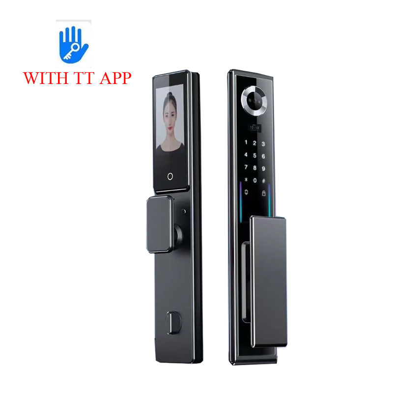 Aluminum Plate CNC Precision Carving Smart Door Lock