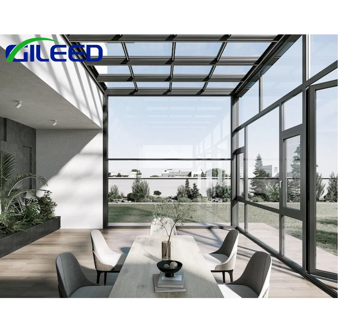 Best Price Aluminum Alloy Frame Glass Sunroom with Waterproof Soundproof Function