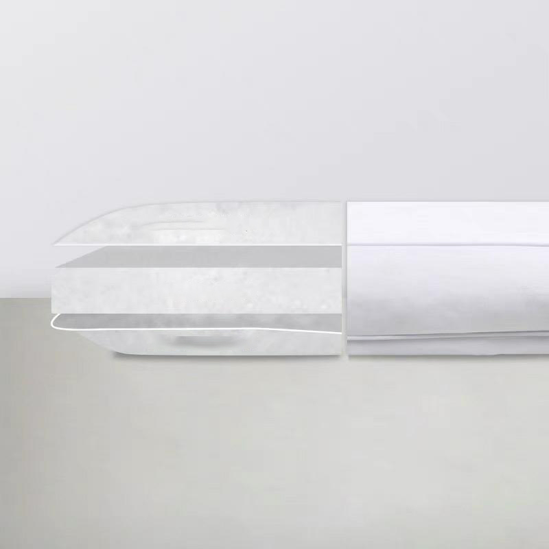 Custom High Quality Fiber Proof Wholesale Down Alternative Mattress Topper