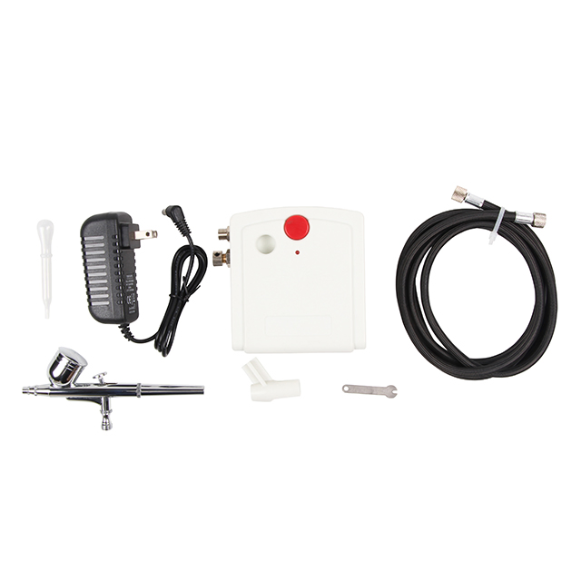 Mini Makeup Air Compressor Airbrush Set for Cake Decorating, Nail Art, Foundation